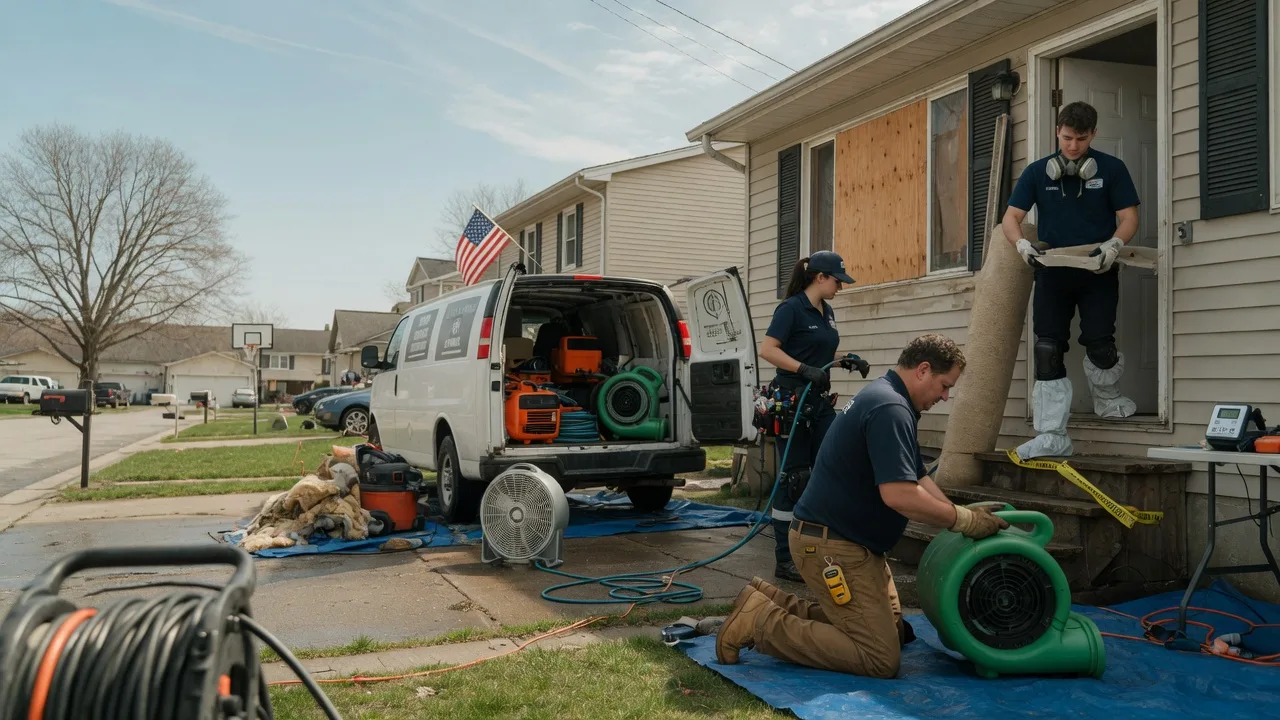 Water Damage Restoration in Brownsburg, VA near me